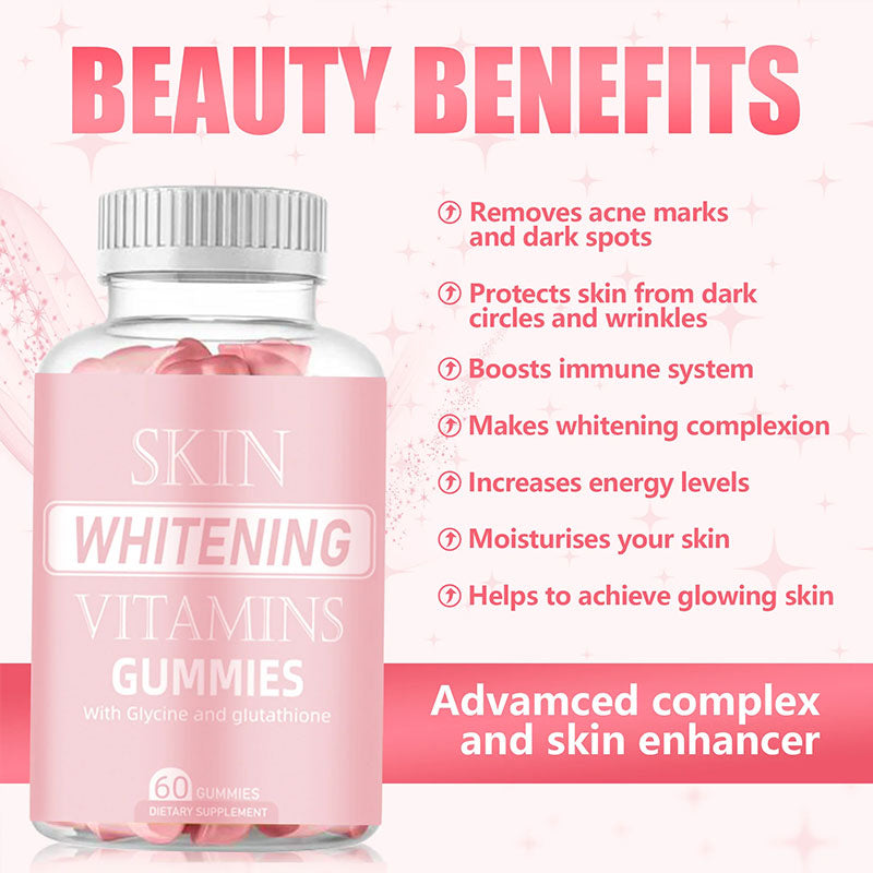 Gummies Glutathion Éclat & Beauté – Teint Lumineux, Anti-Oxydant & Anti-Âge | Vélyra