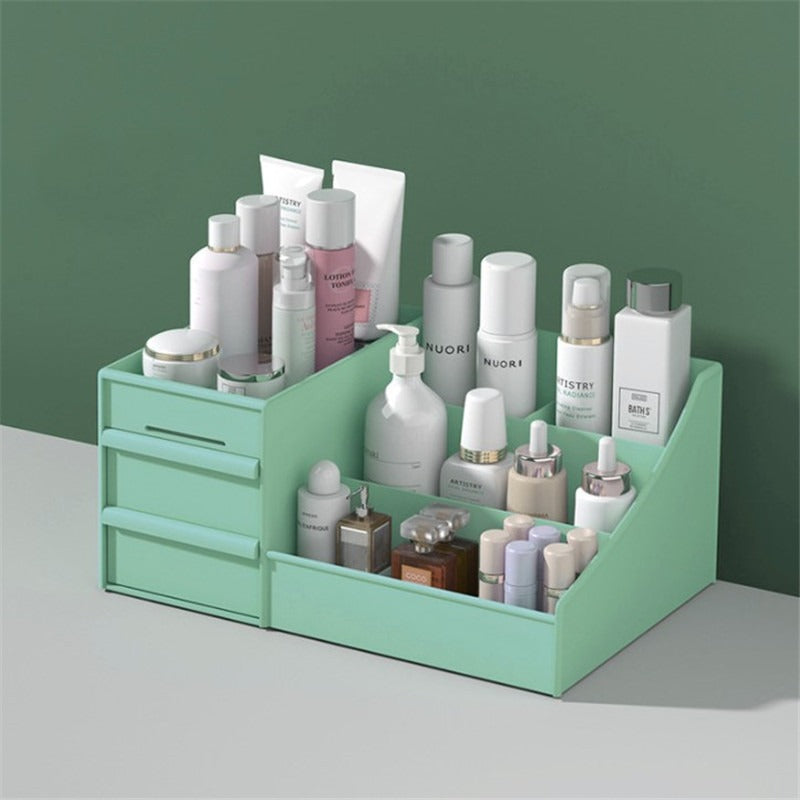 Organisateur Cosmétique de Table – Rangement Maquillage & Bijoux | Vélyra