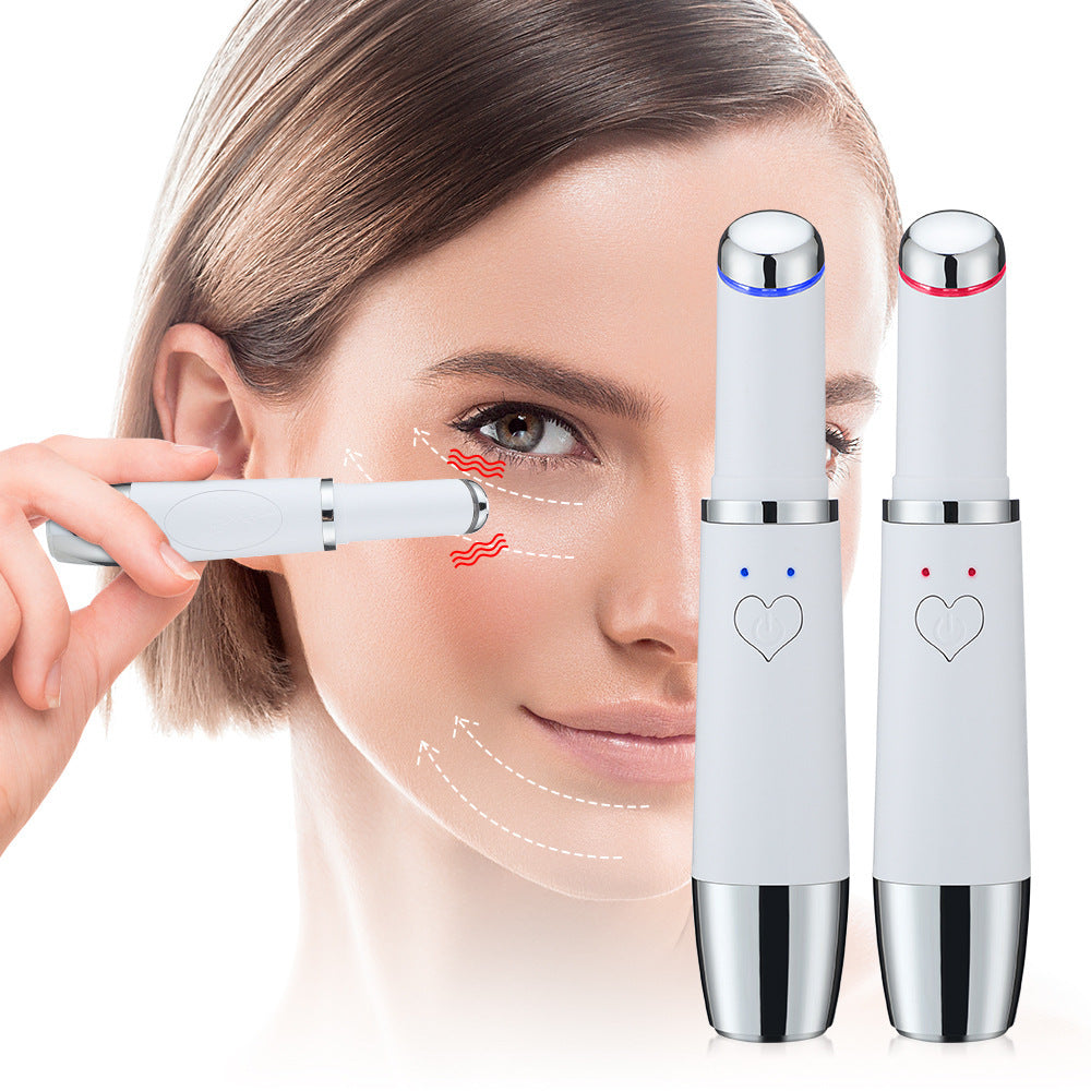 Masseur Oculaire LED Rouge & Bleu – Anti-Cernes, Anti-Fatigue & Contour des Yeux | Vélyra