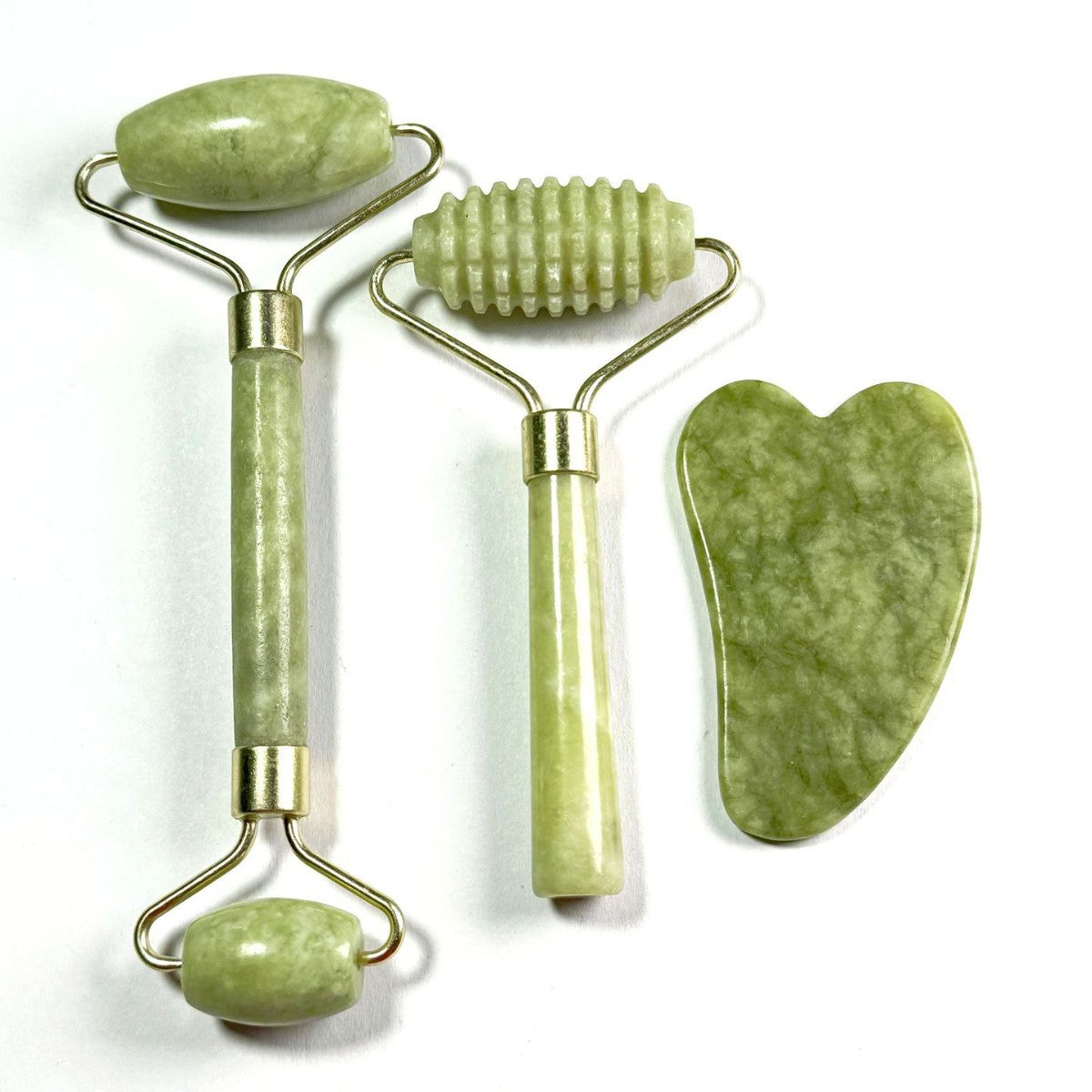 Rouleau de Jade Naturel – Masseur Facial Liftant & Anti-Âge | Vélyra