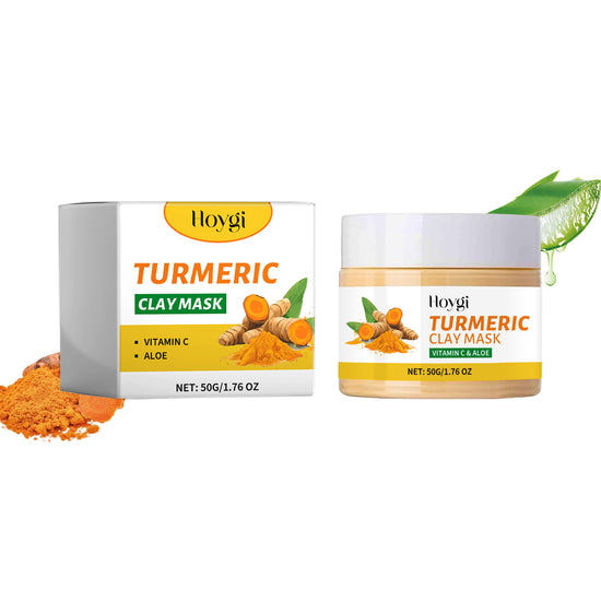 Masque Boue au Curcuma Hoygi – Purification & Hydratation des Pores | Vélyra