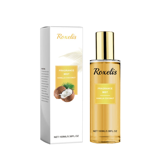 Brume Parfumée Vanille Coco Roxelis – Fragrance Longue Durée | Vélyra