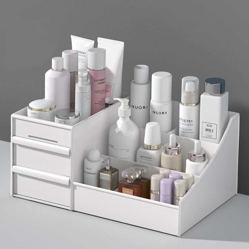 Organisateur Cosmétique de Table – Rangement Maquillage & Bijoux | Vélyra