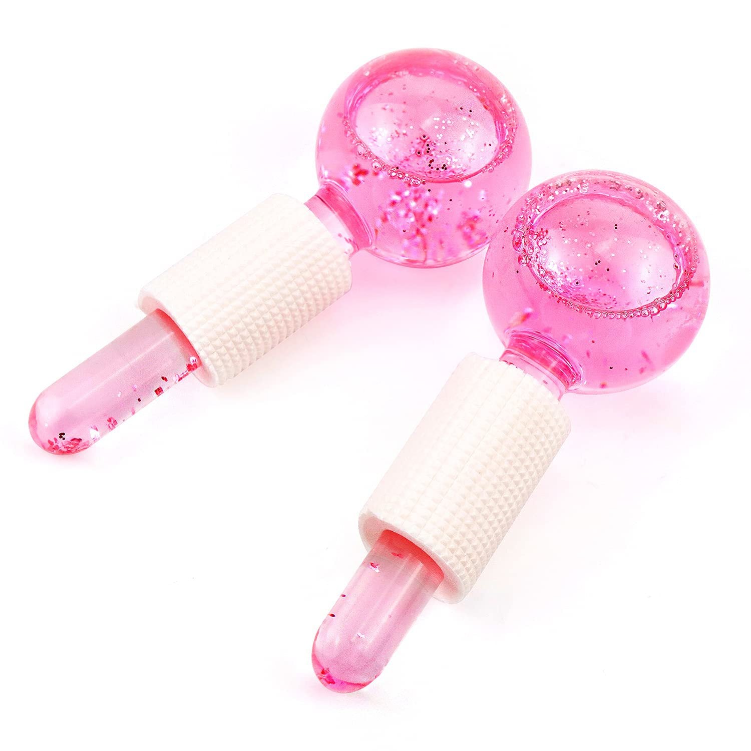 Boule de Massage Glacée en Cristal – Cryothérapie & Éclat Visage | Vélyra