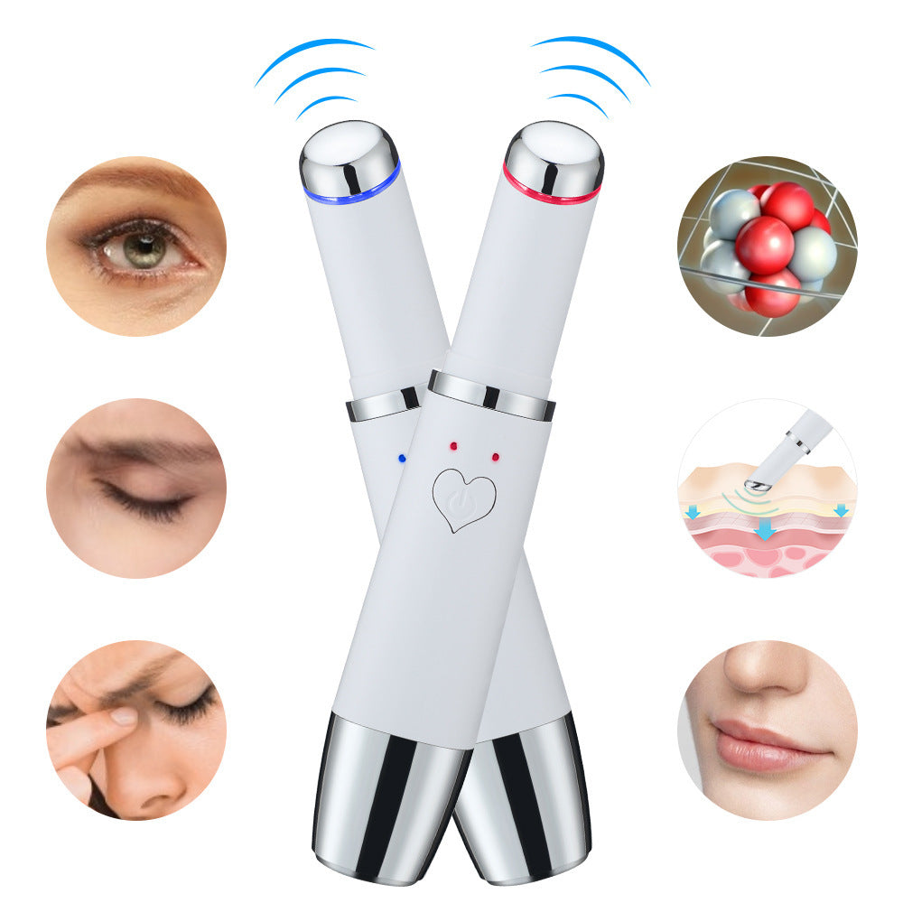 Masseur Oculaire LED Rouge & Bleu – Anti-Cernes, Anti-Fatigue & Contour des Yeux | Vélyra