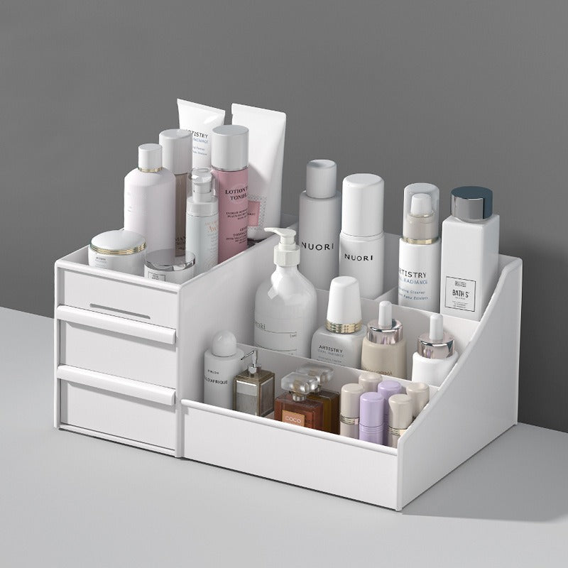 Organisateur Cosmétique de Table – Rangement Maquillage & Bijoux | Vélyra